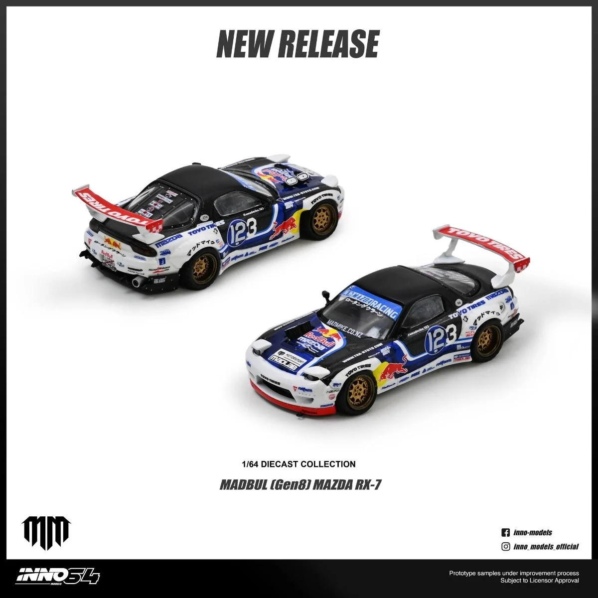 Inno64 Mazda RX-7 Mad Mike